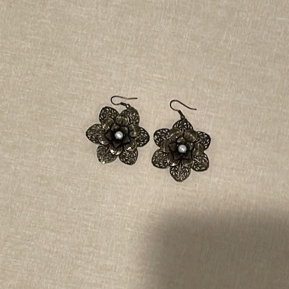 Floral Statement Earrings